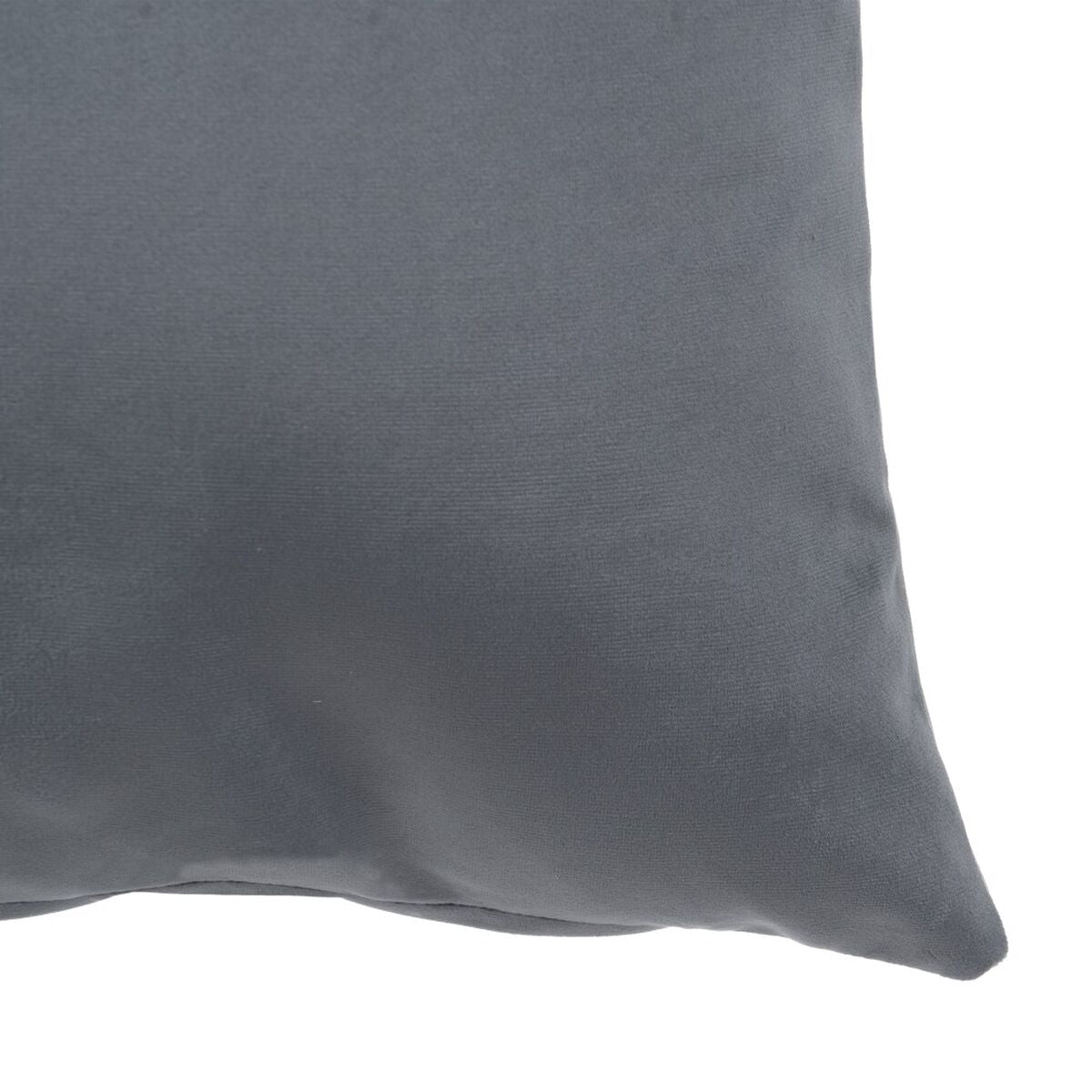 Gray Polyester Cushion 45 x 45 cm