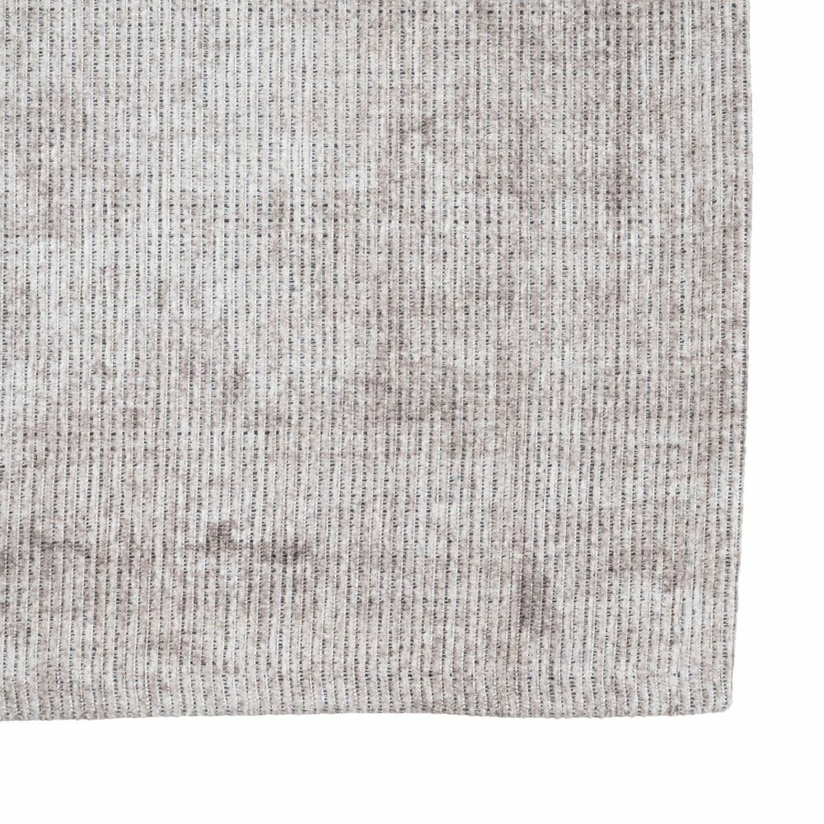 Rug 80 x 150 cm Polyester Cotton Taupe