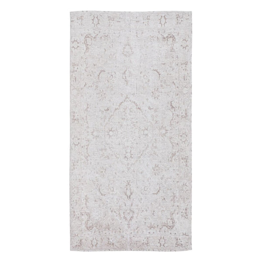 Rug 80 x 150 cm Polyester Cotton Taupe