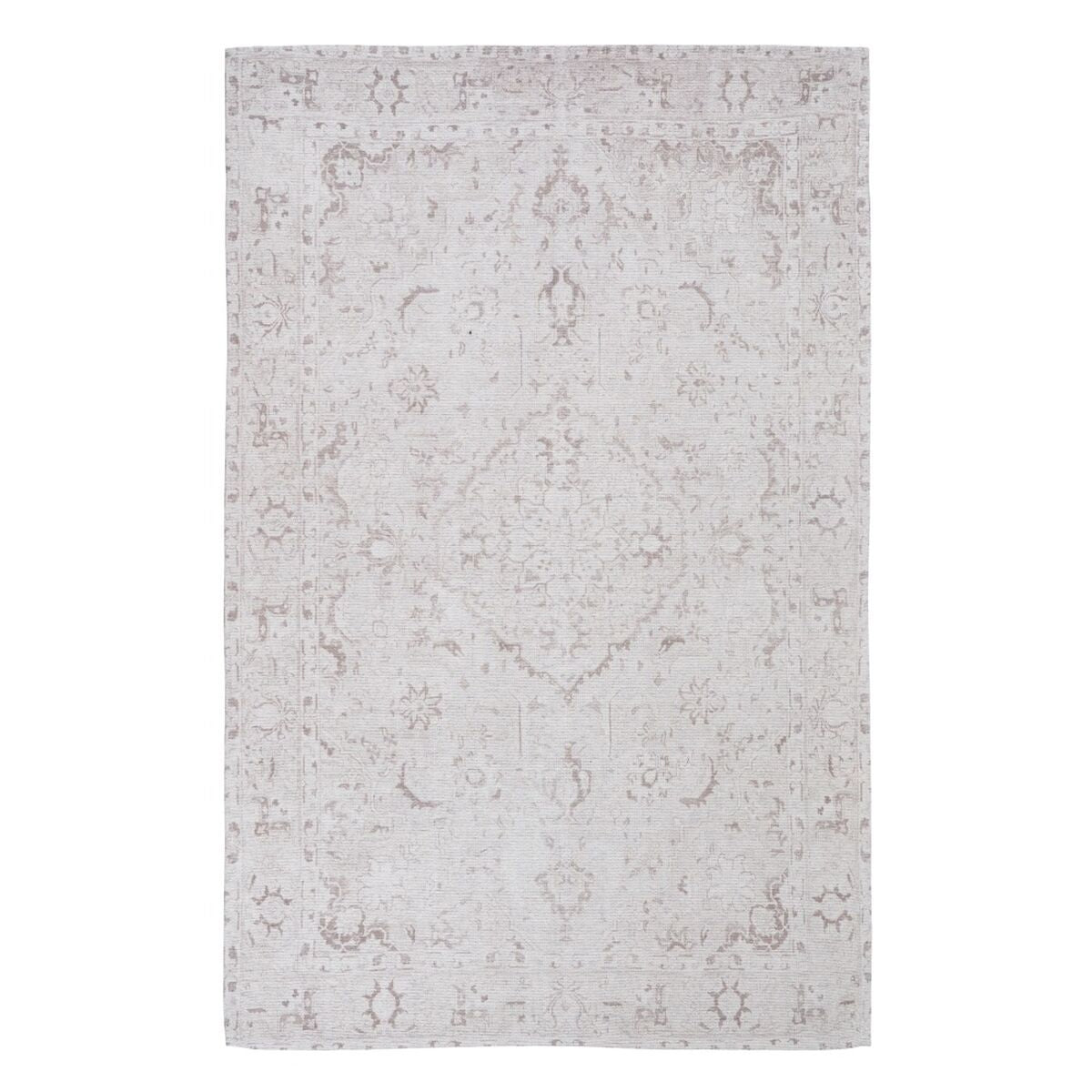 Taupe Cotton Rug 160 x 230 cm