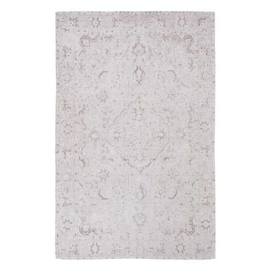 Taupe Cotton Rug 160 x 230 cm