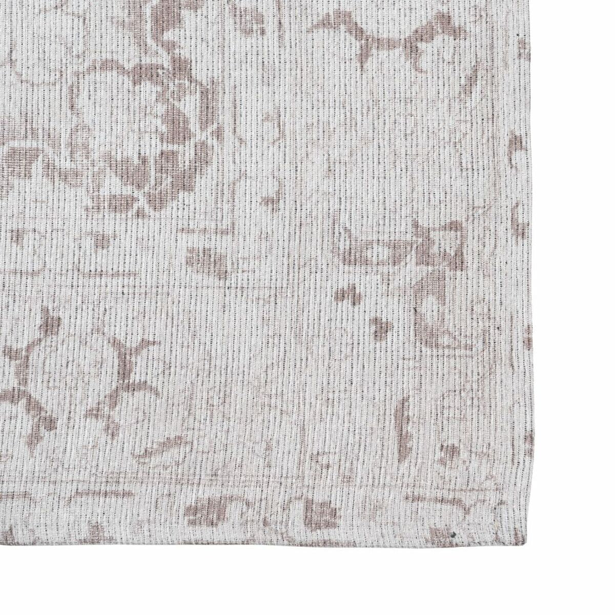 Taupe Cotton Rug 160 x 230 cm