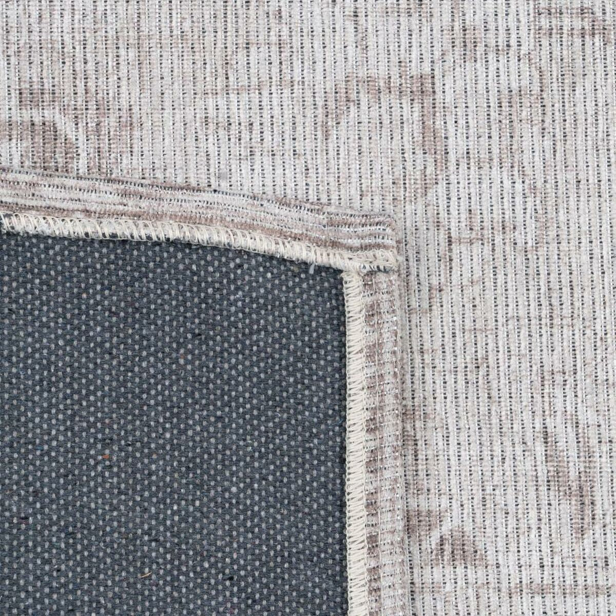 Taupe Cotton Rug 160 x 230 cm