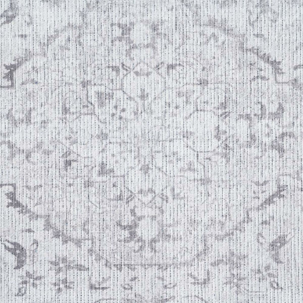 Rug 80 x 150 cm Gray Polyester Cotton