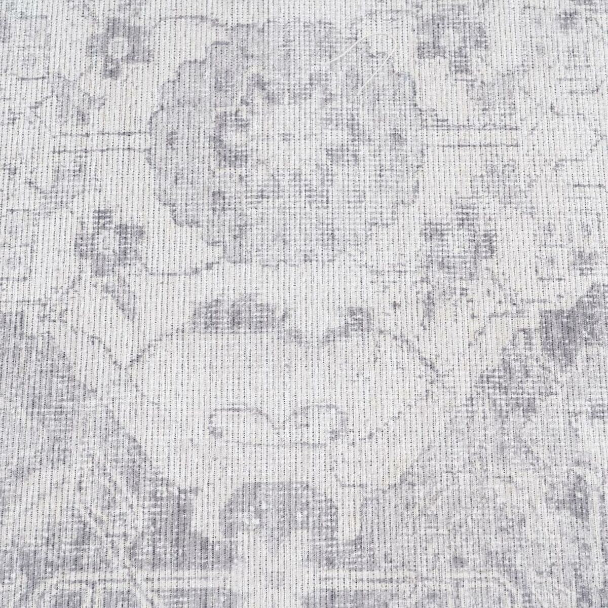Gray Cotton Rug 160 x 230 cm
