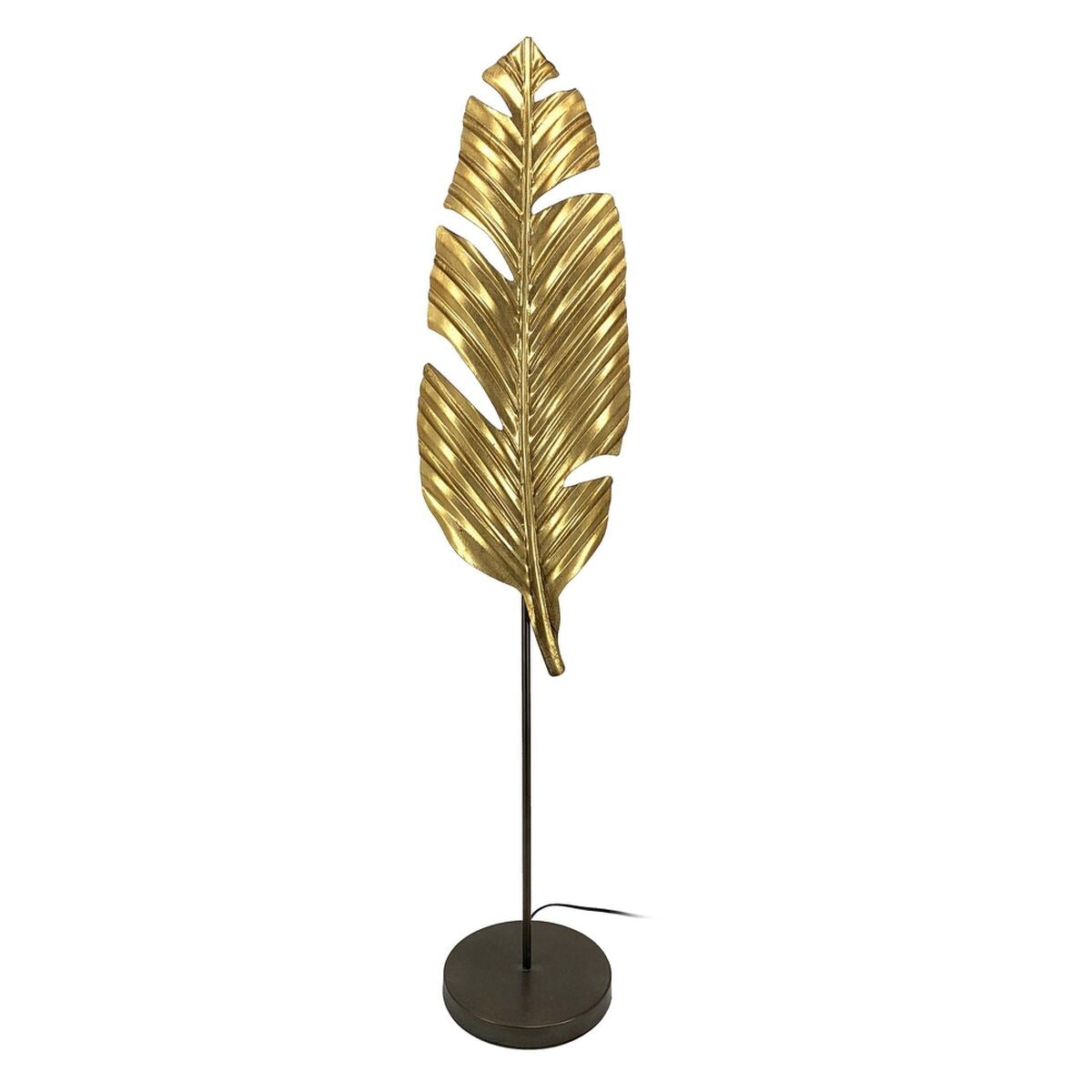 Floor Lamp 34.5 x 34.5 x 138.5 cm Black Gold Metal