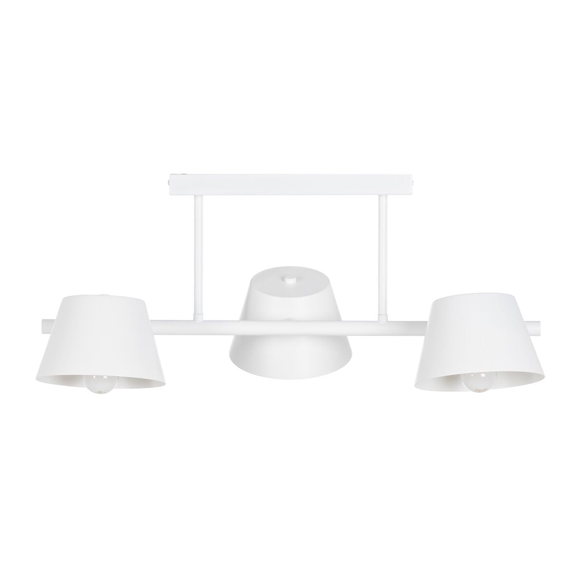 Ceiling Lamp 62.5 x 38 x 27.5 cm White Metal