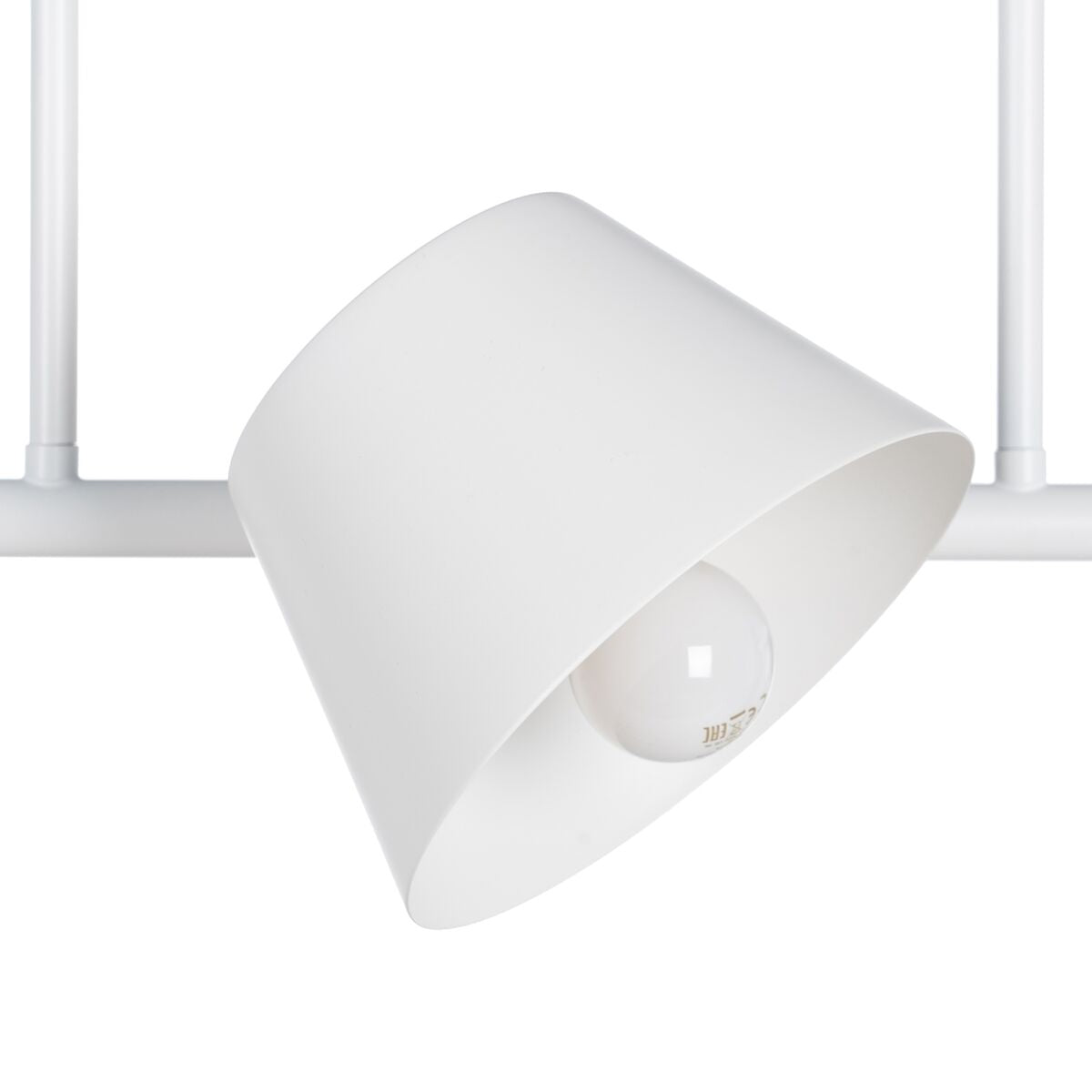 Ceiling Lamp 62.5 x 38 x 27.5 cm White Metal