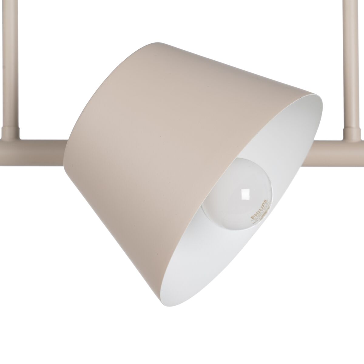 Ceiling Lamp 62.5 x 38 x 27.5 cm Metal Cream