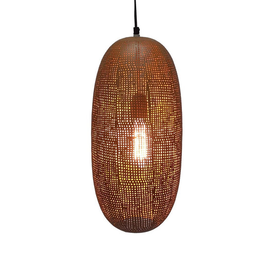 Gold Metal Ceiling Lamp 20 x 20 x 40 cm