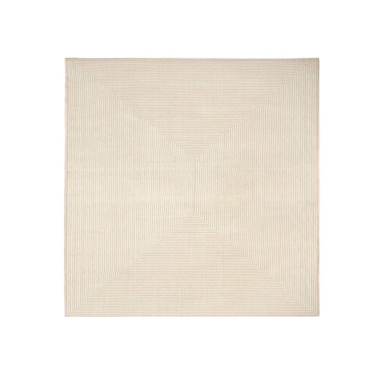 Outdoor Rug Quadro Brown 300 x 300 cm