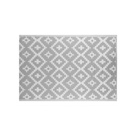 Outdoor Rug Paros Gray Polypropylene 140 x 200 cm