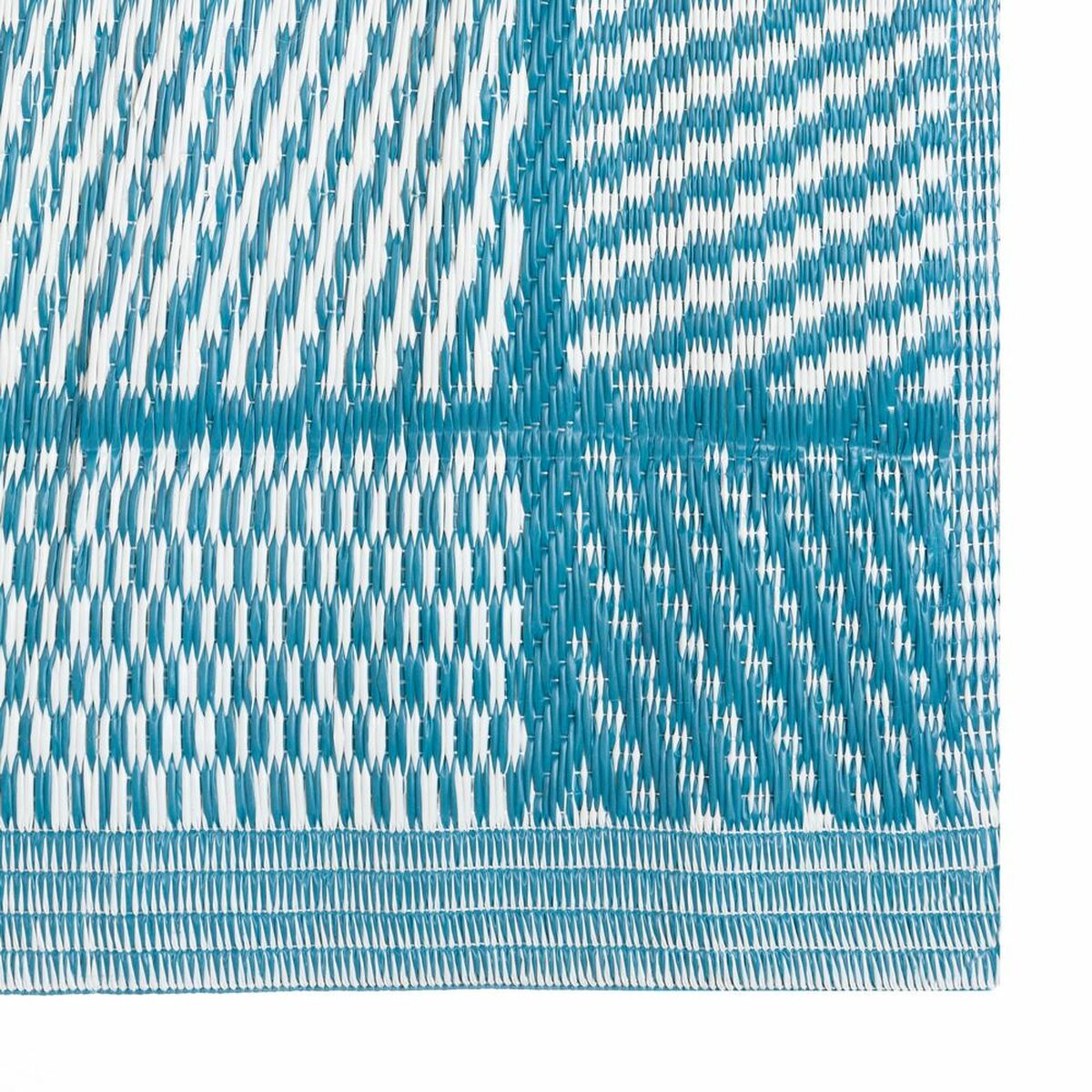 Outdoor Rug Meis Blue White Polypropylene 180 x 270 cm