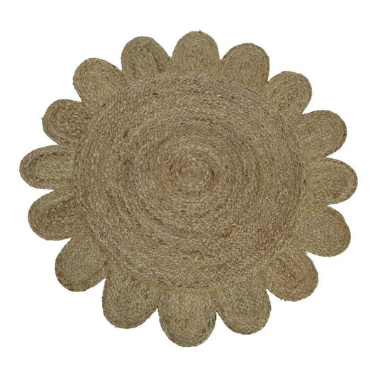 Decoris Rug Ø 90 cm Natural Round Jute