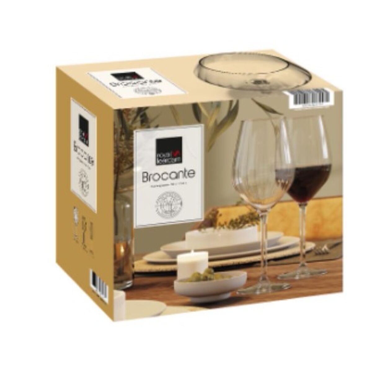 Conjunto de Copos Royal Leerdam Brocante 500 ml 6 Unidades