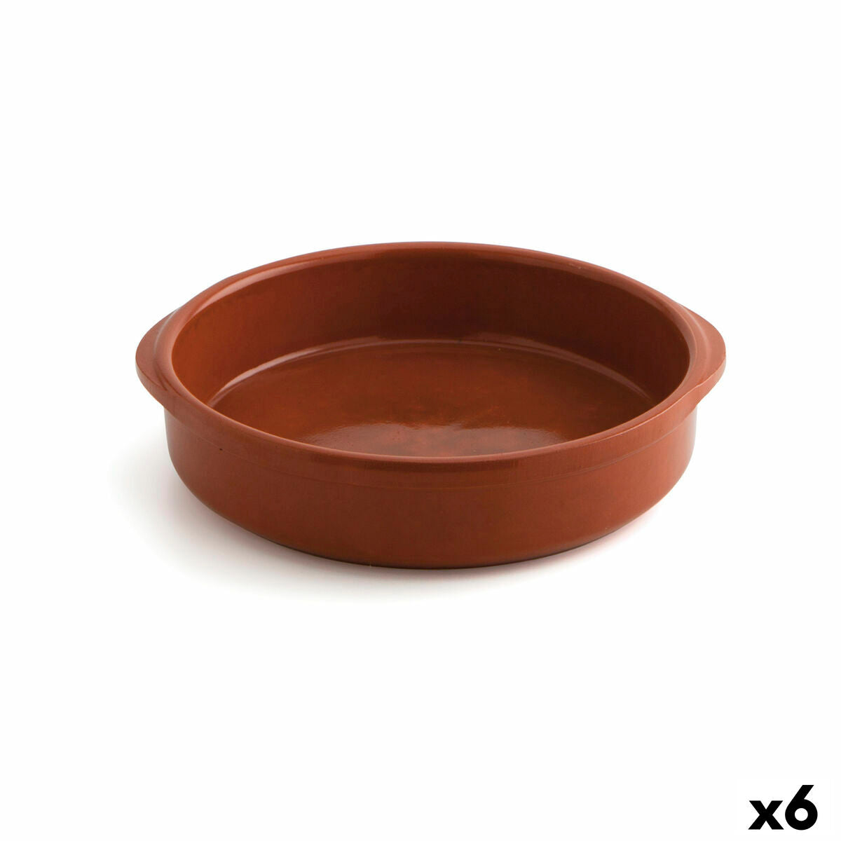 Brown Ceramic Raimundo Casserole (24 cm) (6 Units)