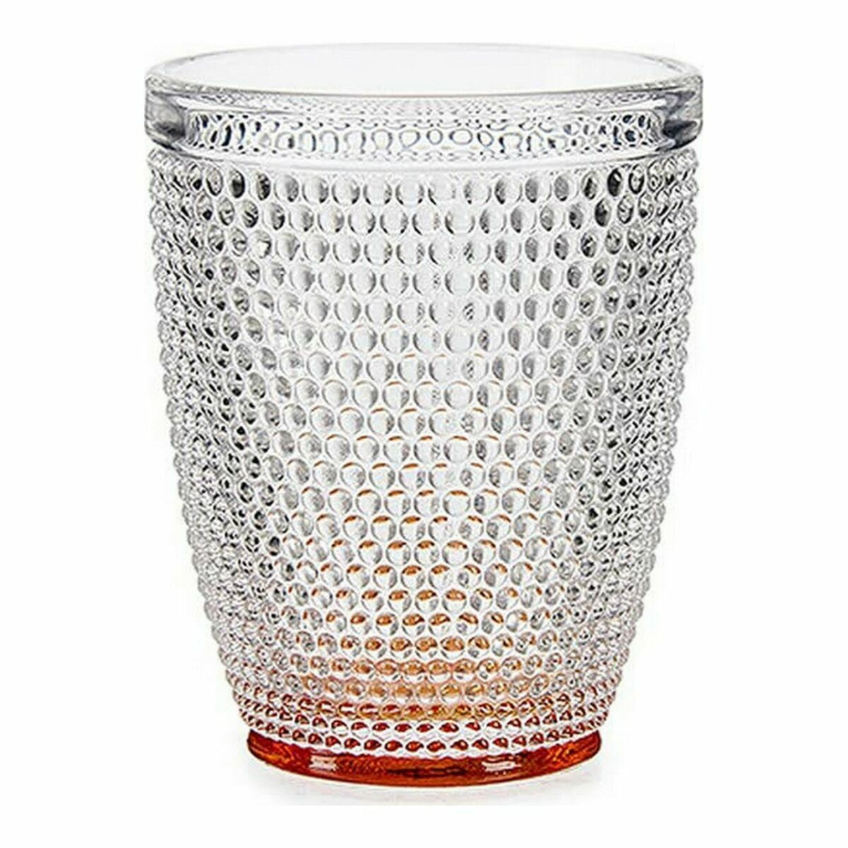 Ambar Transparent Glass Dots Glass (300 ml) (6 Units)