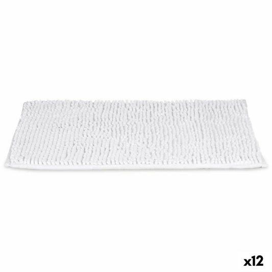 Bath mat 40 x 60 cm White (12 Units)