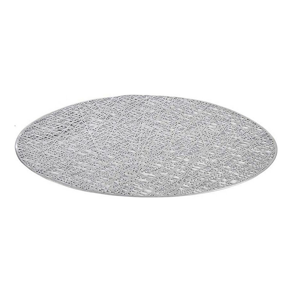 Silver Plastic Trivet (Ø 38 cm) (12 Units)