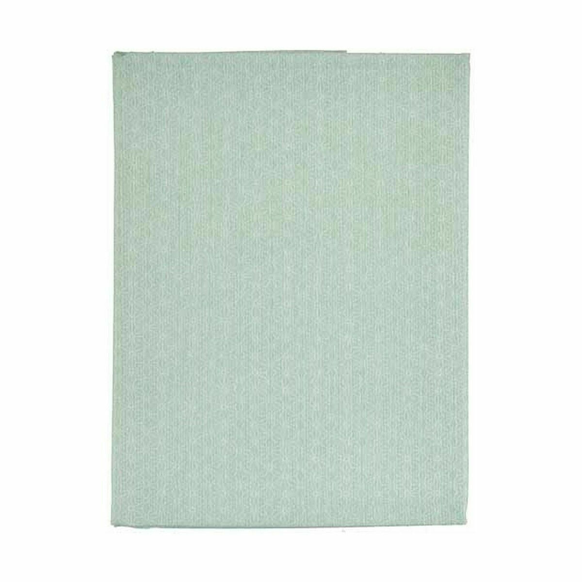 Tablecloth Thin canvas Anti-stain Light Green Star 140 x 180 cm (6 Units)