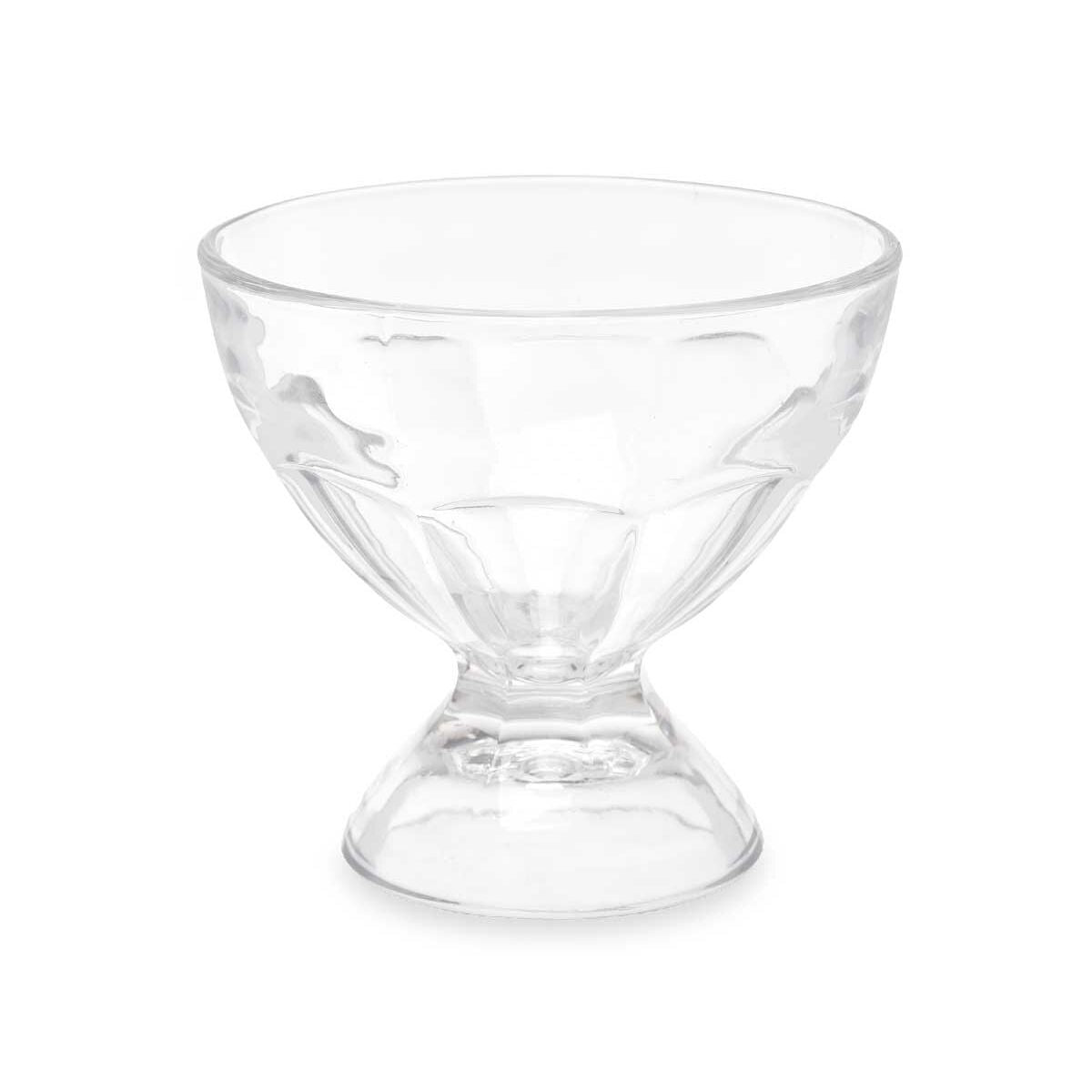 Ice Cream and Milk Shake Glass 280 ml Transparent Glass (24 Units)