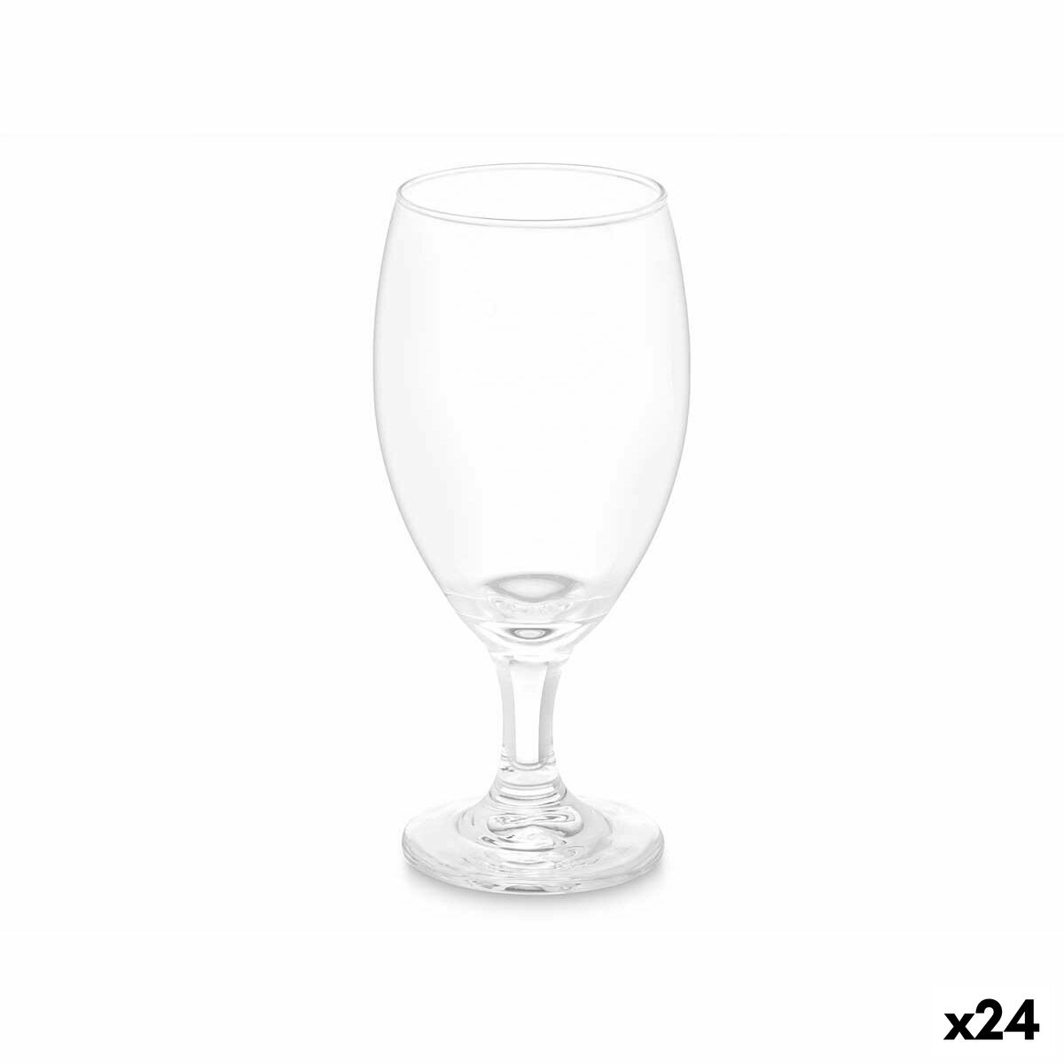 Copo Cerveja Transparente Vidro 440 ml (24 Unidades)